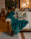 Tahitian Wolf Collector Edition Faux Fur Throw