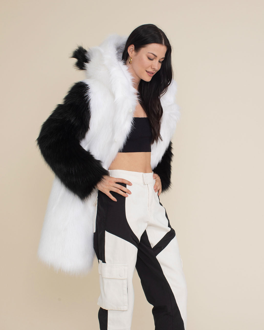 Panda Bear Classic Faux Fur Coat | Women&#39;s