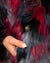 Crimson Kitty Collared Collector Edition Faux Fur Waist Jacket | Women's