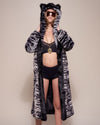 Hooded Tiger Classic Faux Fur Style Robe 