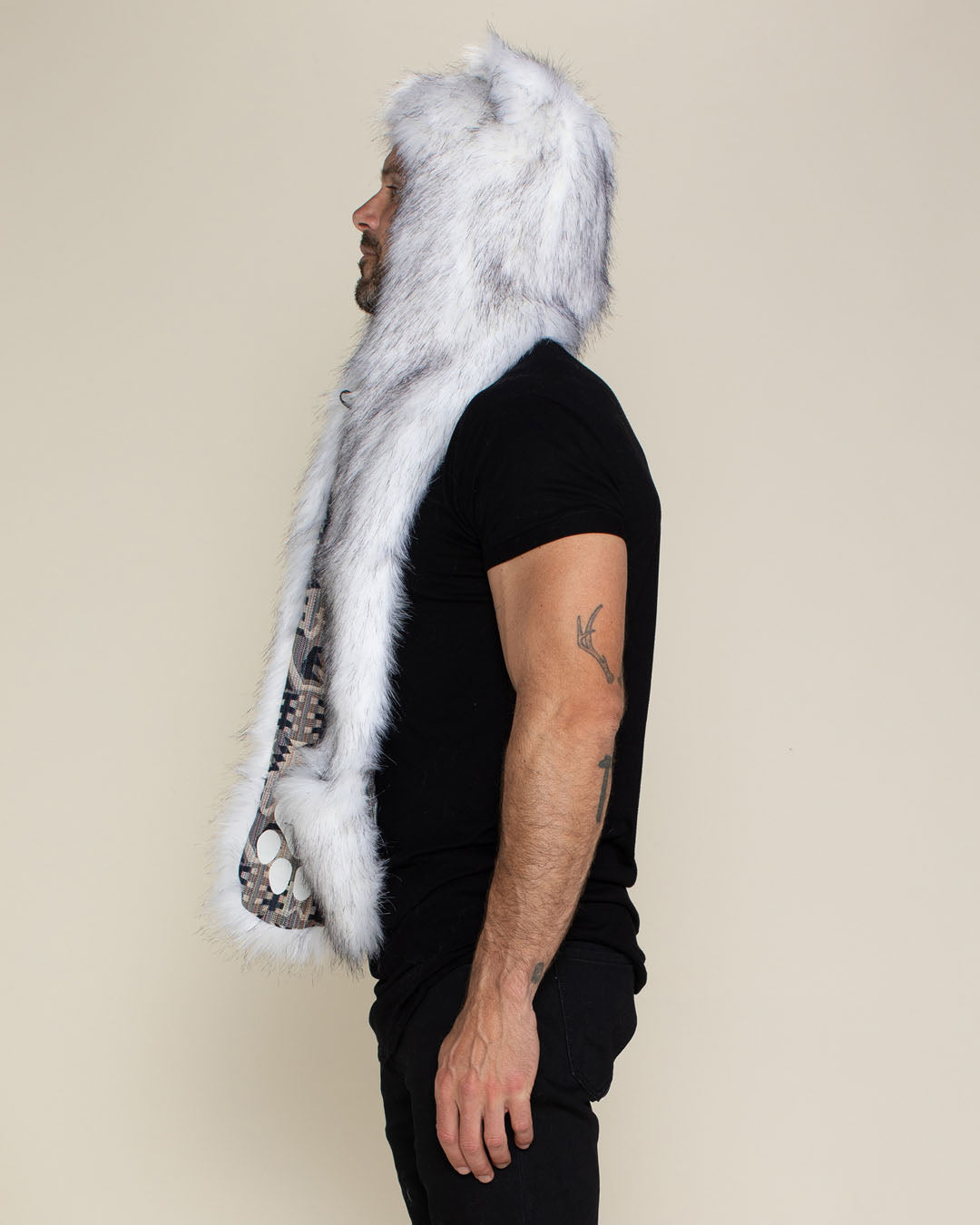 Husky Faux Fur Hood | Men&#39;s