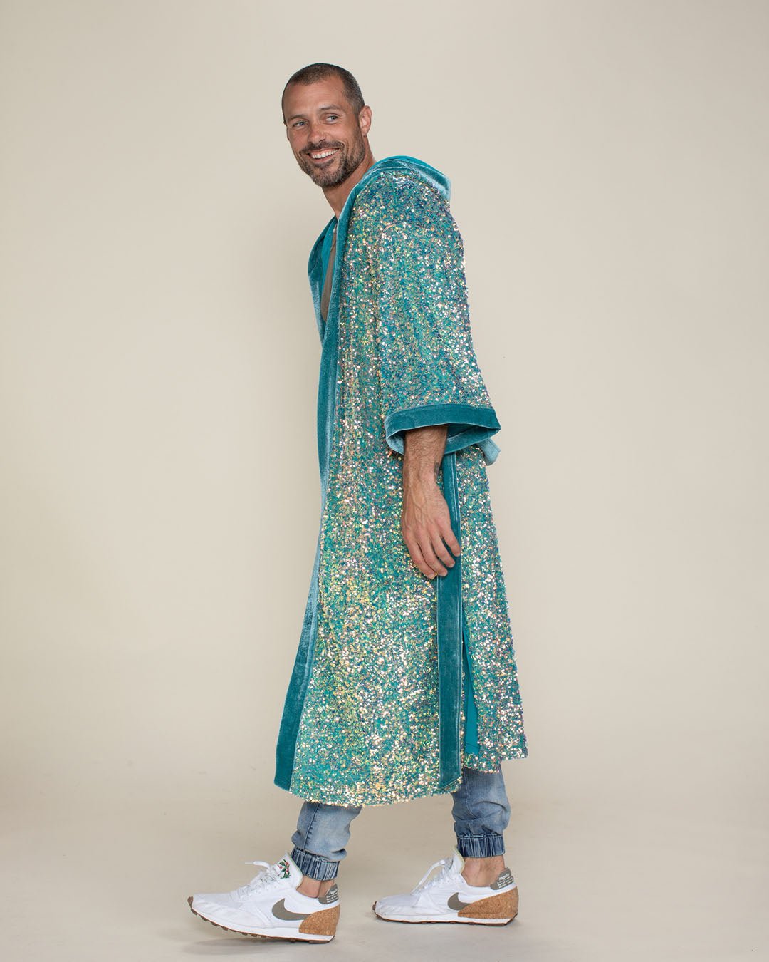 Men's Sequin Kimono | Firefly of the Sea