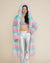 Doll Party Hooded Collector Edition Faux Fur Calf Length Coat | Women's