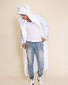 Iridescent Sequin Wolf Classic Collector Edition Faux Fur Style Robe | Men's
