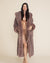 Mauve Kitty Classic Faux Fur Robe | Women's