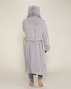 Classic Men's Luxury Grey Robe | Silver Fox