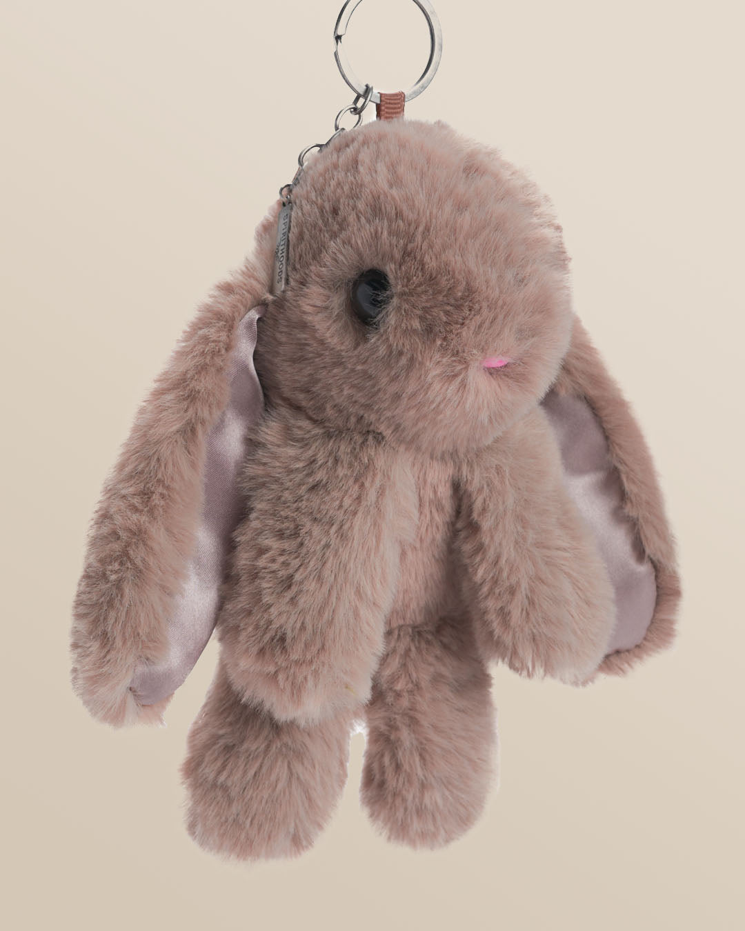 Bunny Faux Fur Keychain