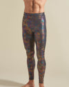 Rainbow Python Leggings | Men's