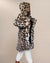 Arabian Leopard Classic Collector Edition Faux Fur Wrap Calf Length Coat | Women's