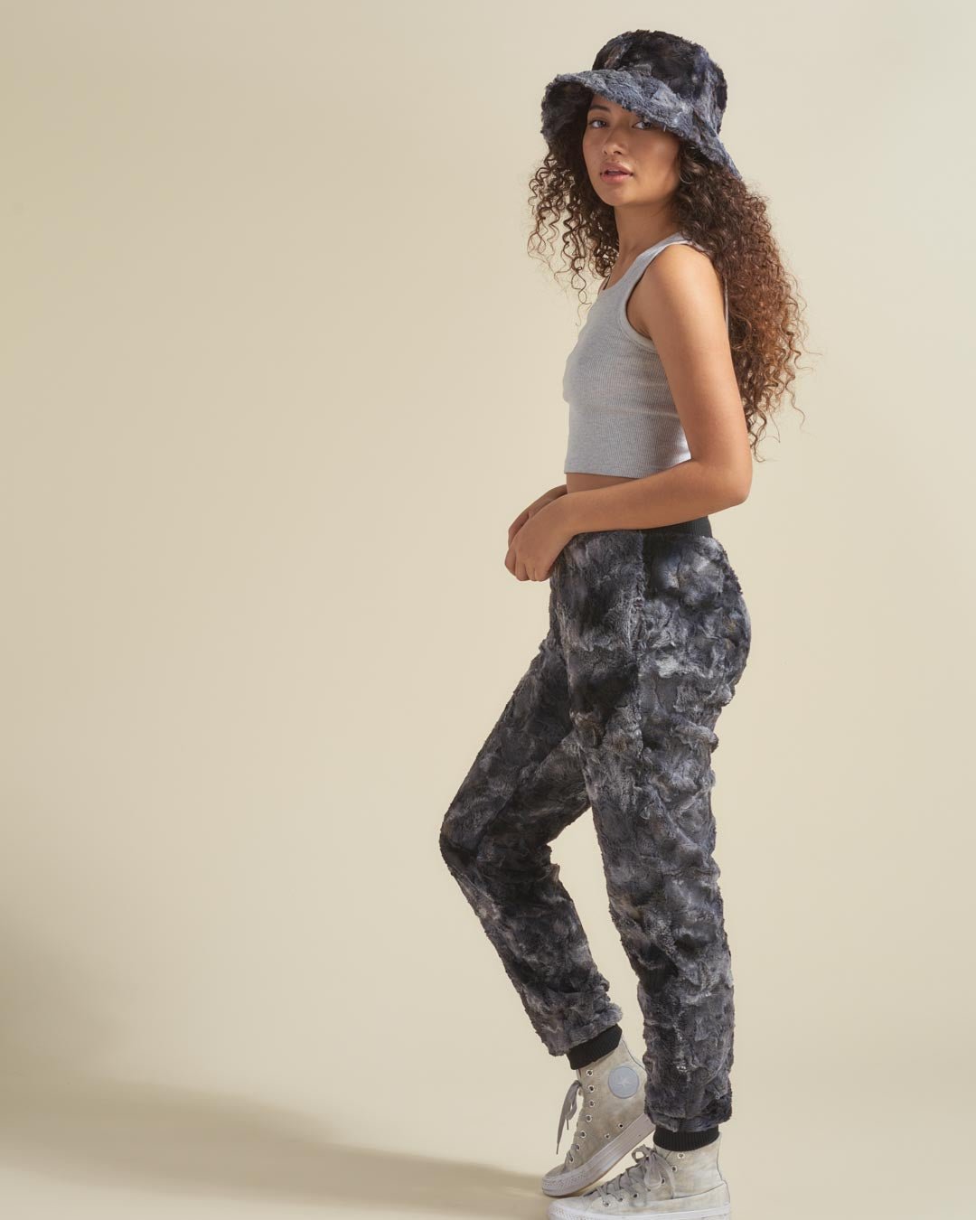 Women s Lounge Pants Tie Dye Blue Shark SpiritHoods