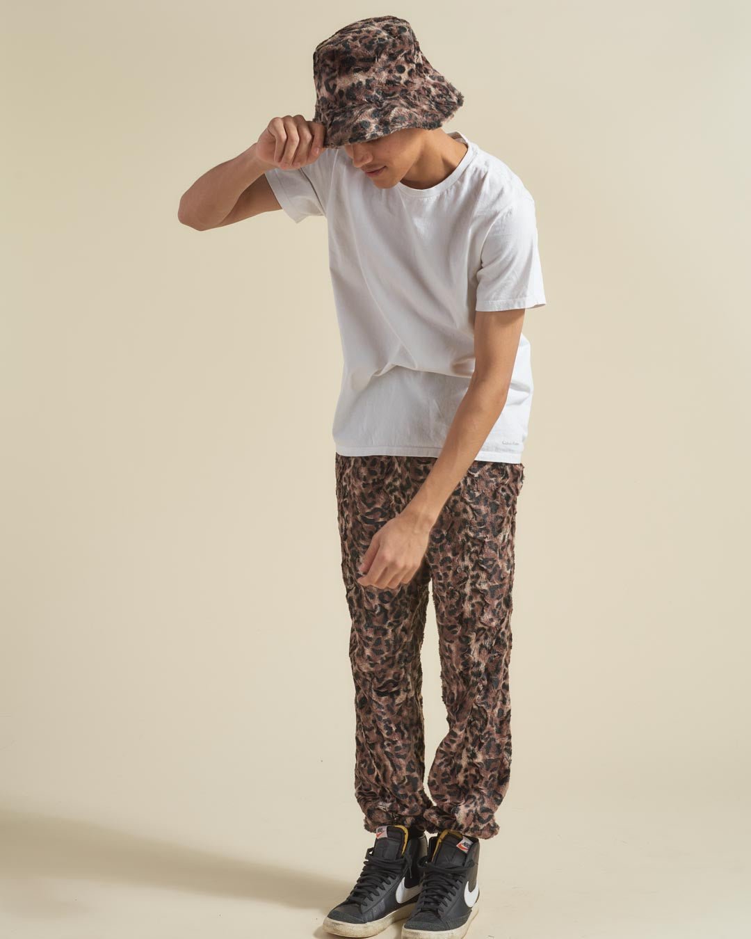 Bobcat Faux Fur Bucket Hat | Men's