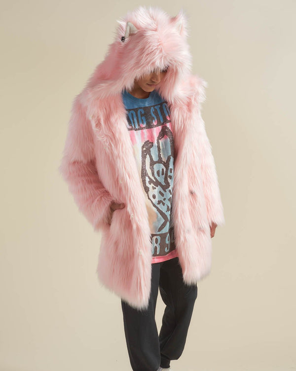 国内で当店のみ PINKSPINK - furry cat-ear hooded jacket 国内で当店のみ PINKSPINK - furry cat-ear hooded jacket