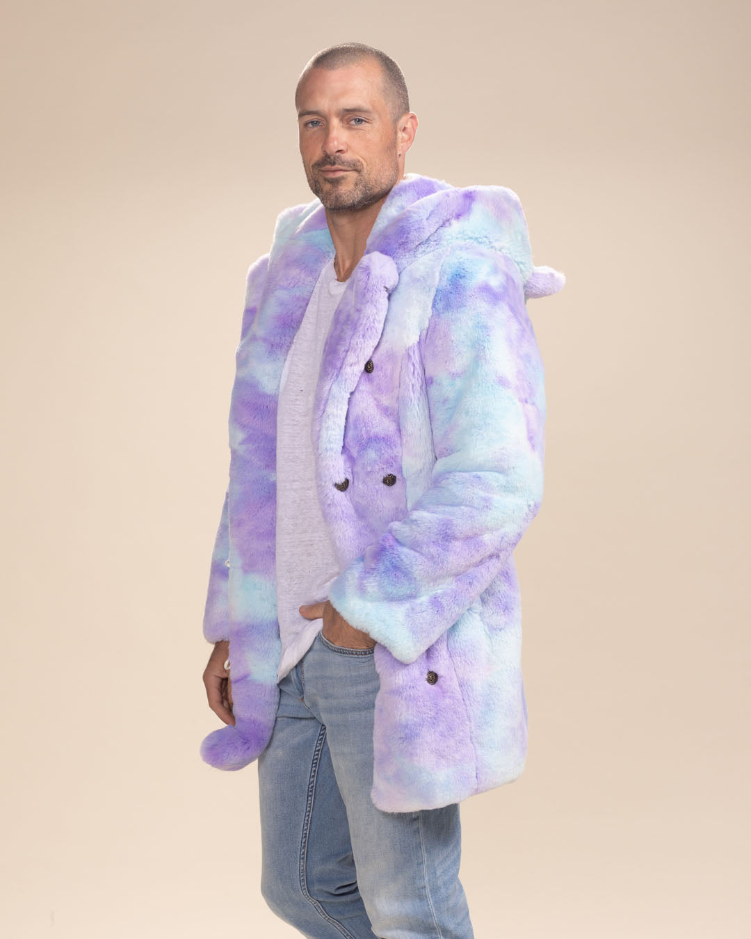 Mer-Cat Classic Collector Edition Faux Fur Coat | Men's