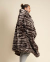 Signature Collection Faux Fur Throw | Silver Chinchilla