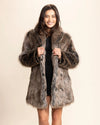 Women's Faux Fur Coat | Dire Wolf