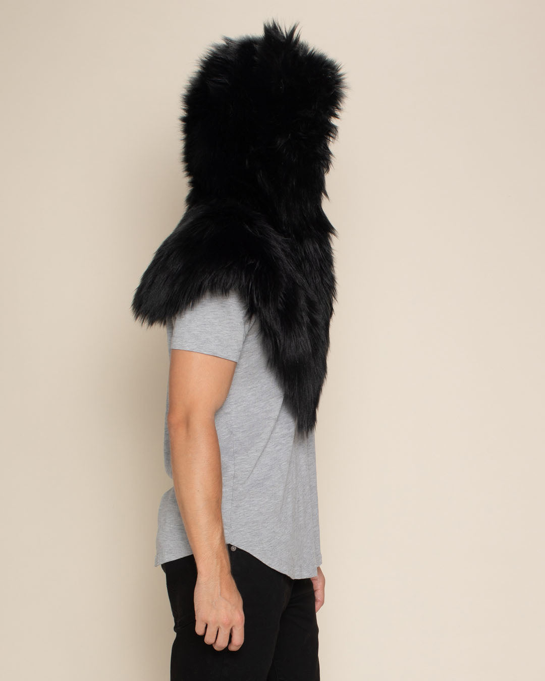 Black Bear Classic Faux Fur Shawl | Men&#39;s
