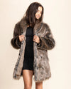 Women's Faux Fur Coat | Dire Wolf