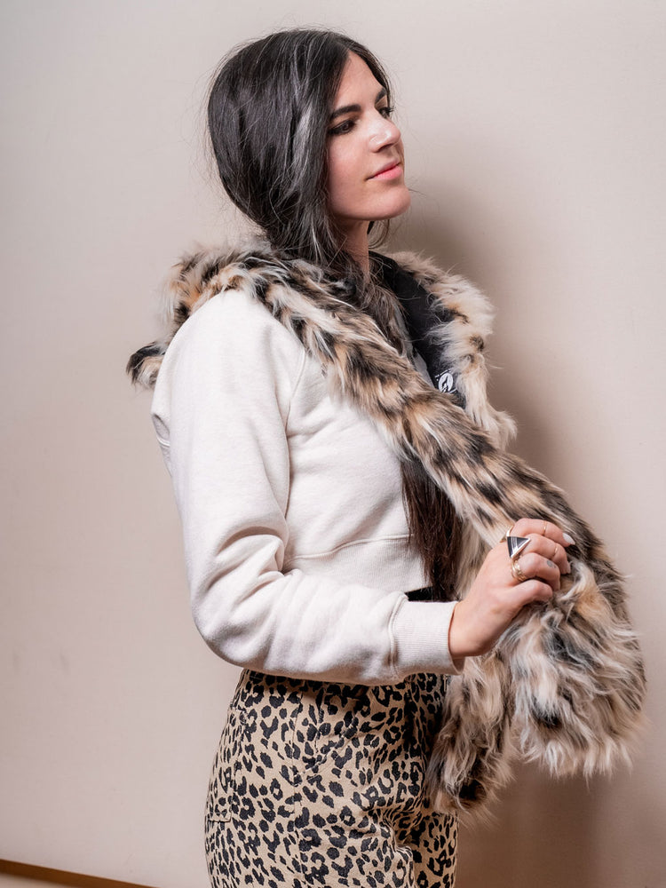 Lil' Cheetah Faux Fur Hood | Women's - SpiritHoods