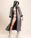 Women's Sequin Kimono | Silver Wolf
