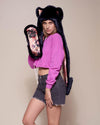 Indigo Wolf Luxe Faux Fur SpiritHood