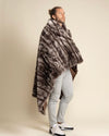 Signature Collection Faux Fur Throw | Silver Chinchilla