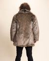 Men's Faux Fur Coat | Dire Wolf