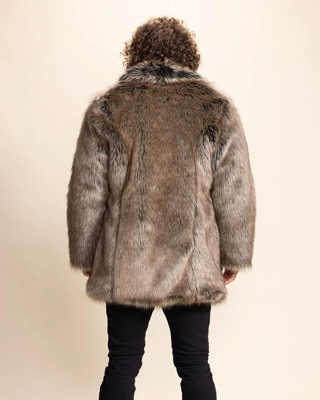 Men's Faux Fur Coat | Dire Wolf