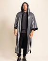 Men's Sequin Kimono | Silver Wolf