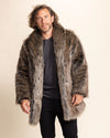 Men's Faux Fur Coat | Dire Wolf