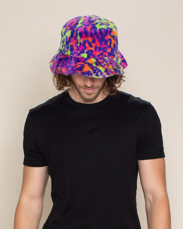 SpiritHoodsNeonAnimalPrintFaux