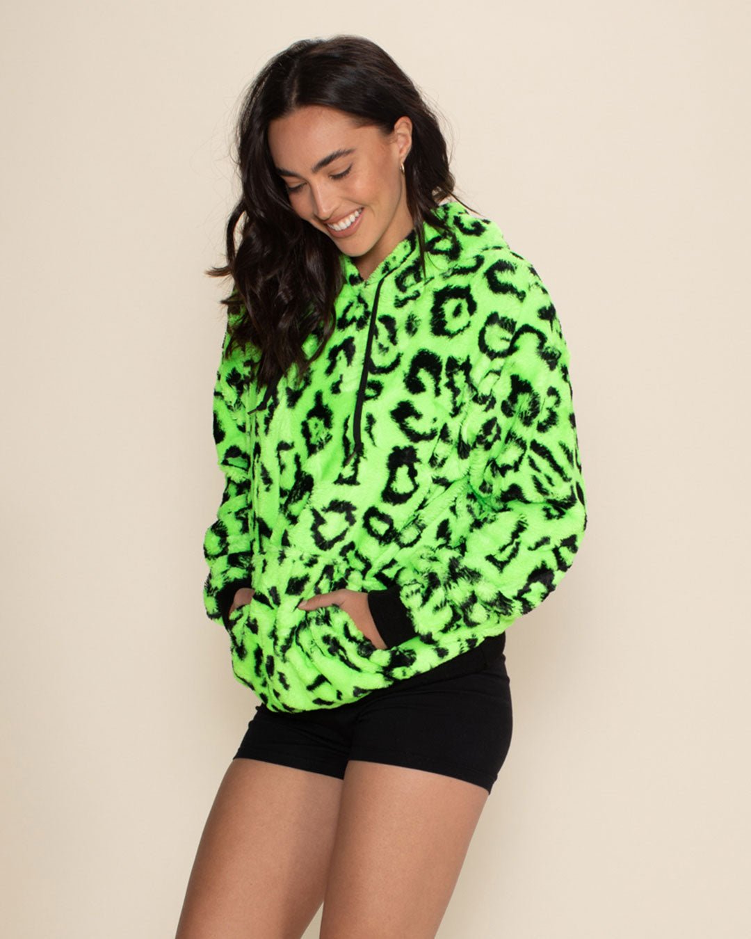 neon green leopard dress Leopard Print With Neon Green Glitter on Neon Green Stretch Mesh Fabric | (2 Way Stretch/per Yard)
