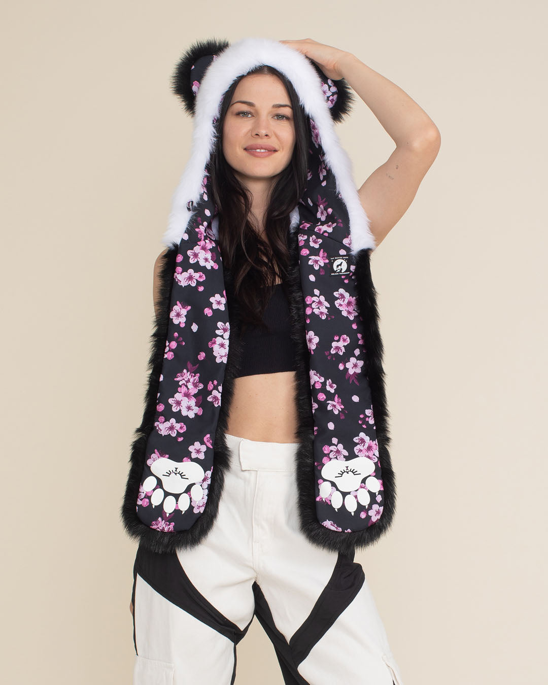 Panda Collector Edition Faux Fur Hood | Women&#39;s