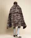 Signature Collection Faux Fur Throw | Silver Chinchilla