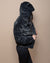 Slate Leopard Classic ULTRA SOFT Faux Fur Puffer Jacket | Women's