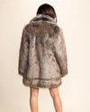 Women's Faux Fur Coat | Dire Wolf