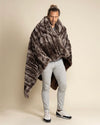 Signature Collection Faux Fur Throw | Silver Chinchilla