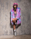 Classic Women's Faux Fur Coat | Cotton Candy Bear