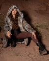 Hooded Women's Faux Fur Coat | Wolverine