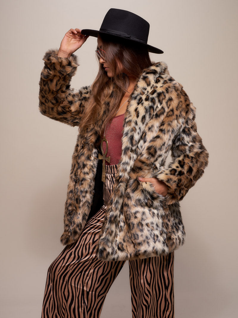 ジャケット・アウター FACETASM 21AW LEOPARD FAUX FUR PEA COAT 409P05MS259Leopard_2_grande.