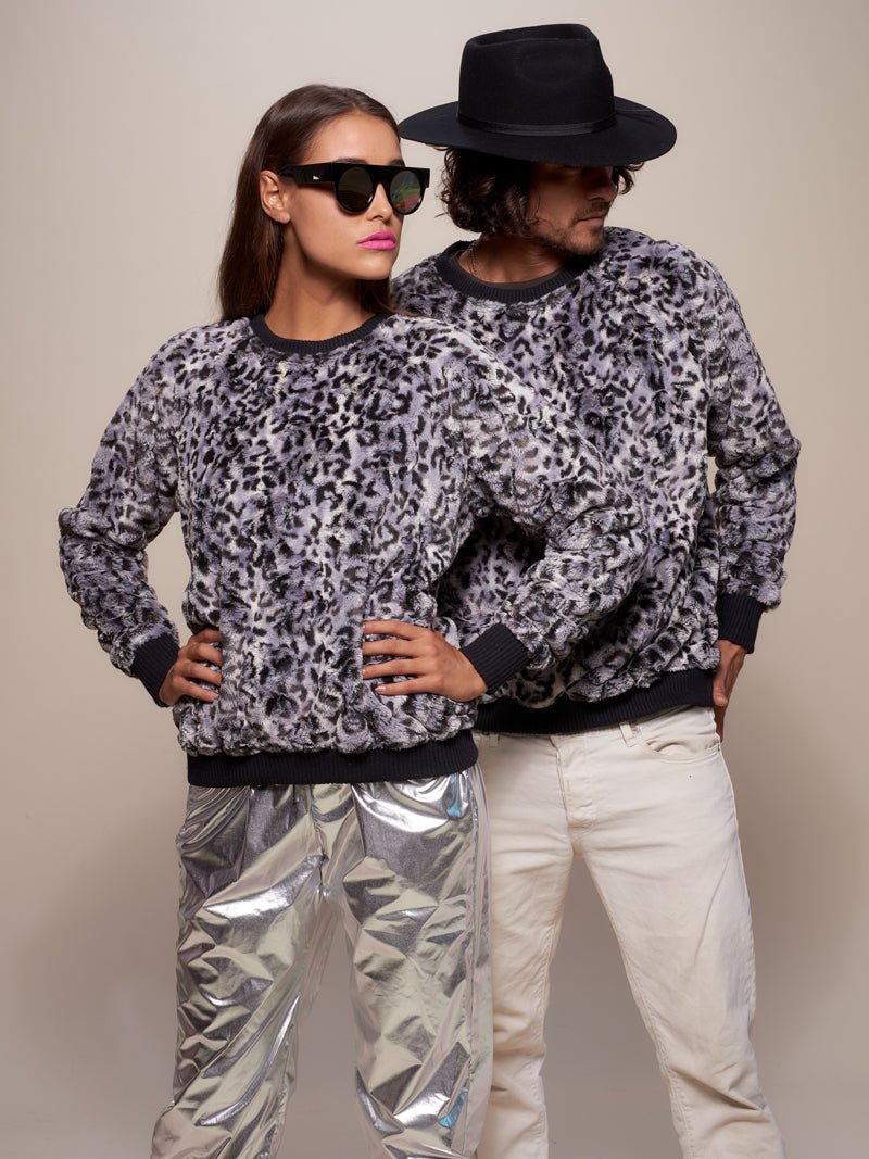 Woman wearing Bobcat Luxe Sweater