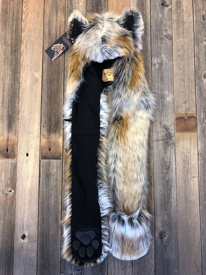 Unisex Arctic Fox Collector Edition Faux Fur SpiritHood