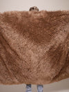 Man holding Alpaca Faux Fur Throw