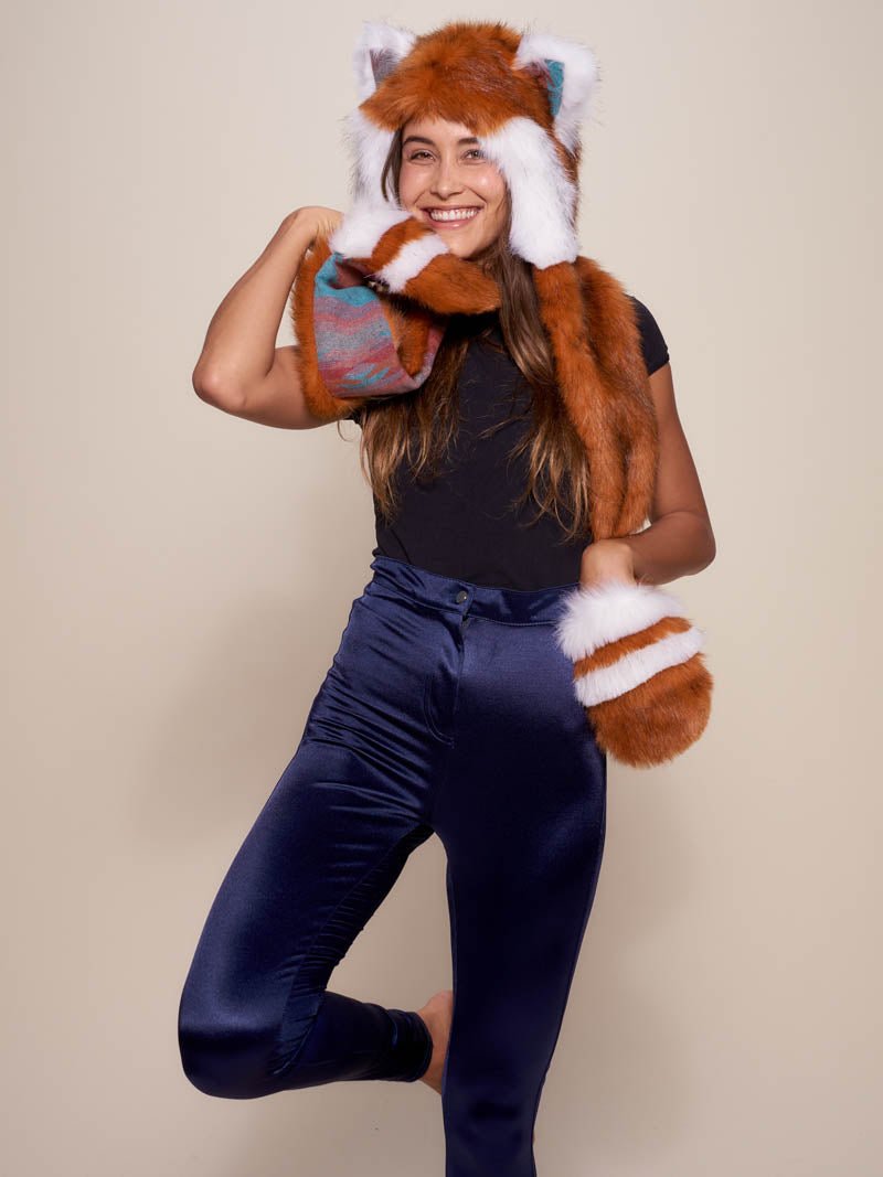 Red Panda Limited Edition SpiritHood on Woman