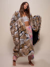 Wolverine 2.0 Faux Fur Throw on Female Model