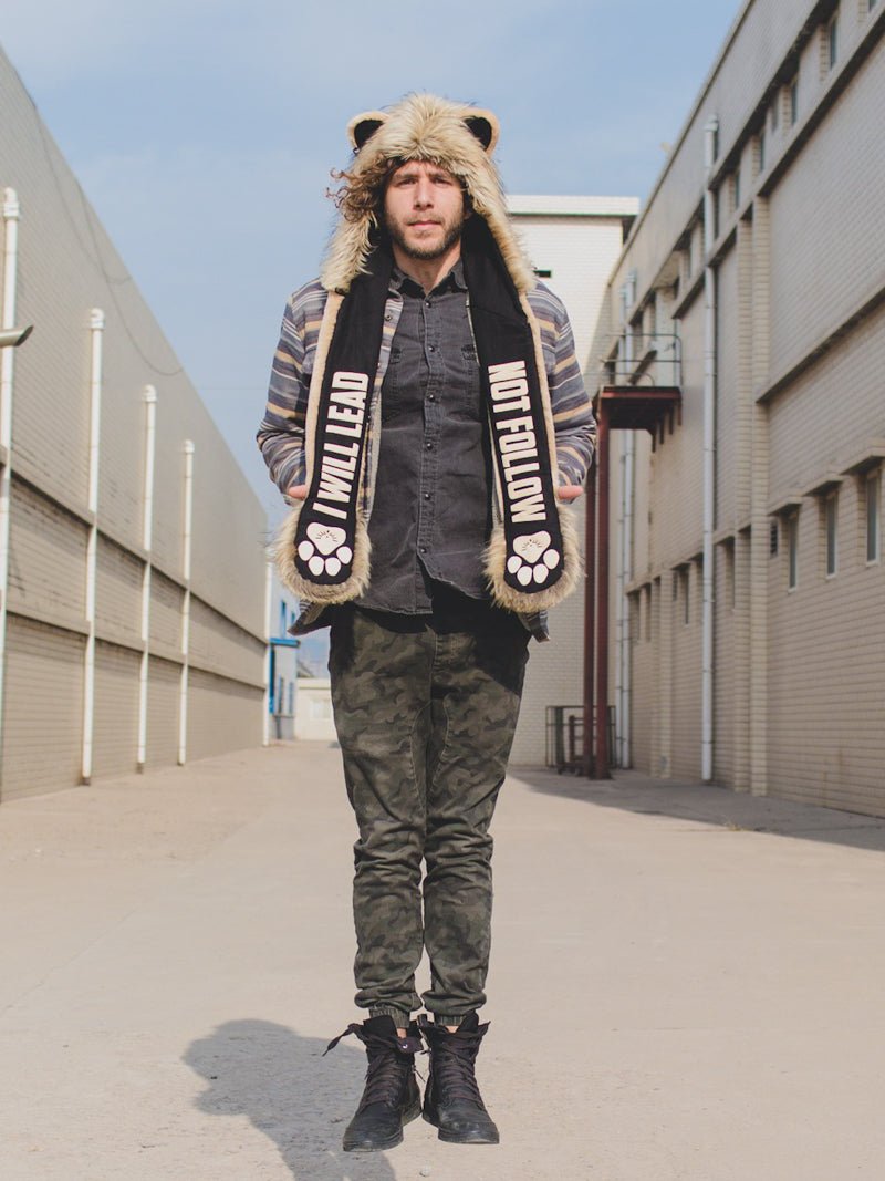 Exterior and Interior VIew of Unleashed Lion Limited Edition *Unisex* SpiritHood