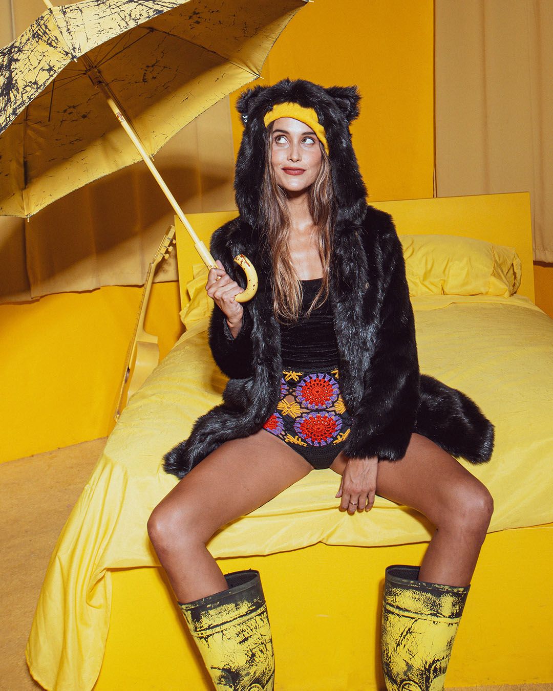 Black Panther Classic Faux Fur Coat | Women's