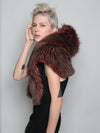 Phoenix Shawl with Hood on Woman