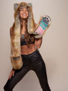 Hooded Faux Fur Red Fox Collector Edition SpiritHood Unisex