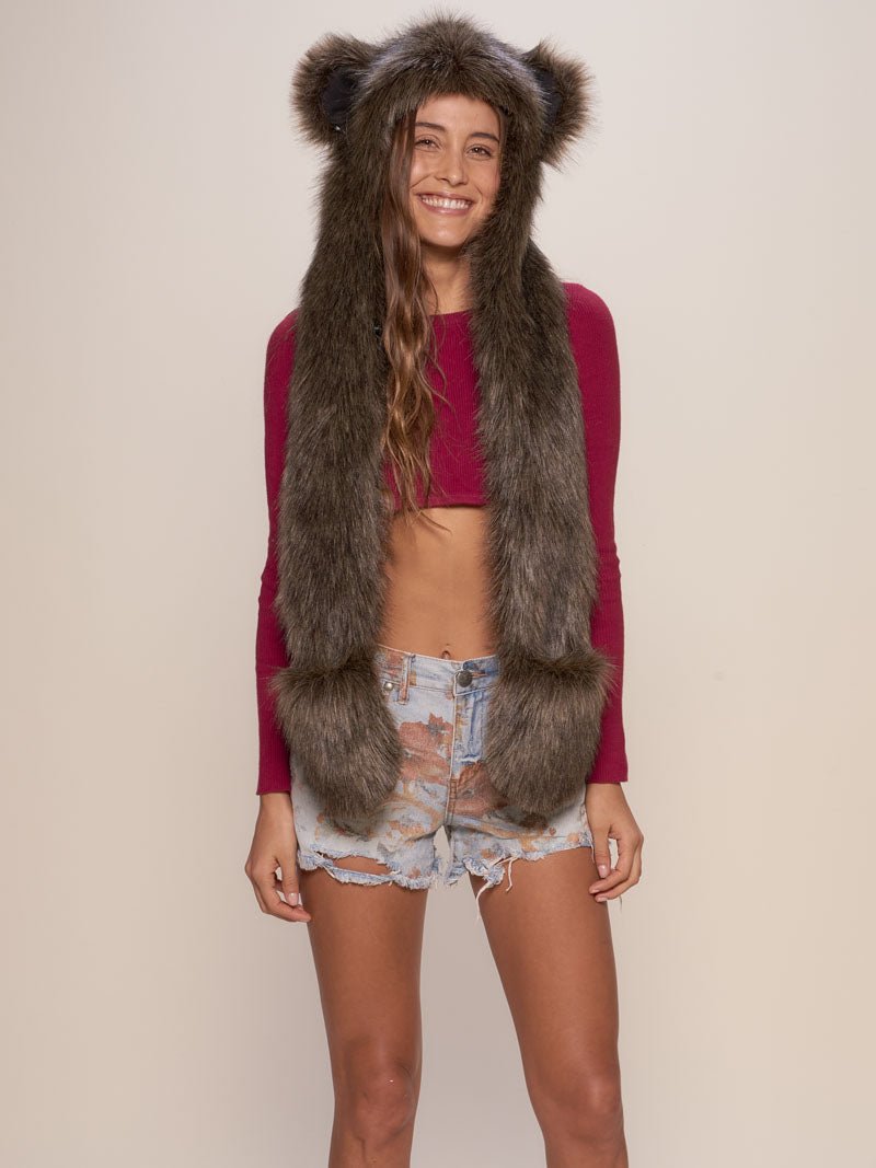 Siberian Brown Bear Collector Edition Faux Fur with Hood