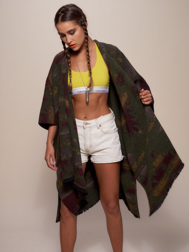 Grizzly SpiritHoods Poncho on Female